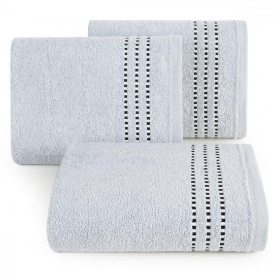 Ręcznik kąpielowy FIORE srebrny