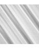 Firana z gładkiej etaminy SANDRA Biały przelotki