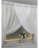 Firana zakładana Luisa 400x160 taśma