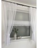 Roleta SIMPLE zdobiona subtelnym haftem