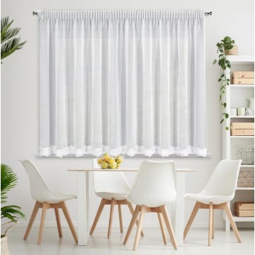 Firana krótka KAJA Biała 350x155